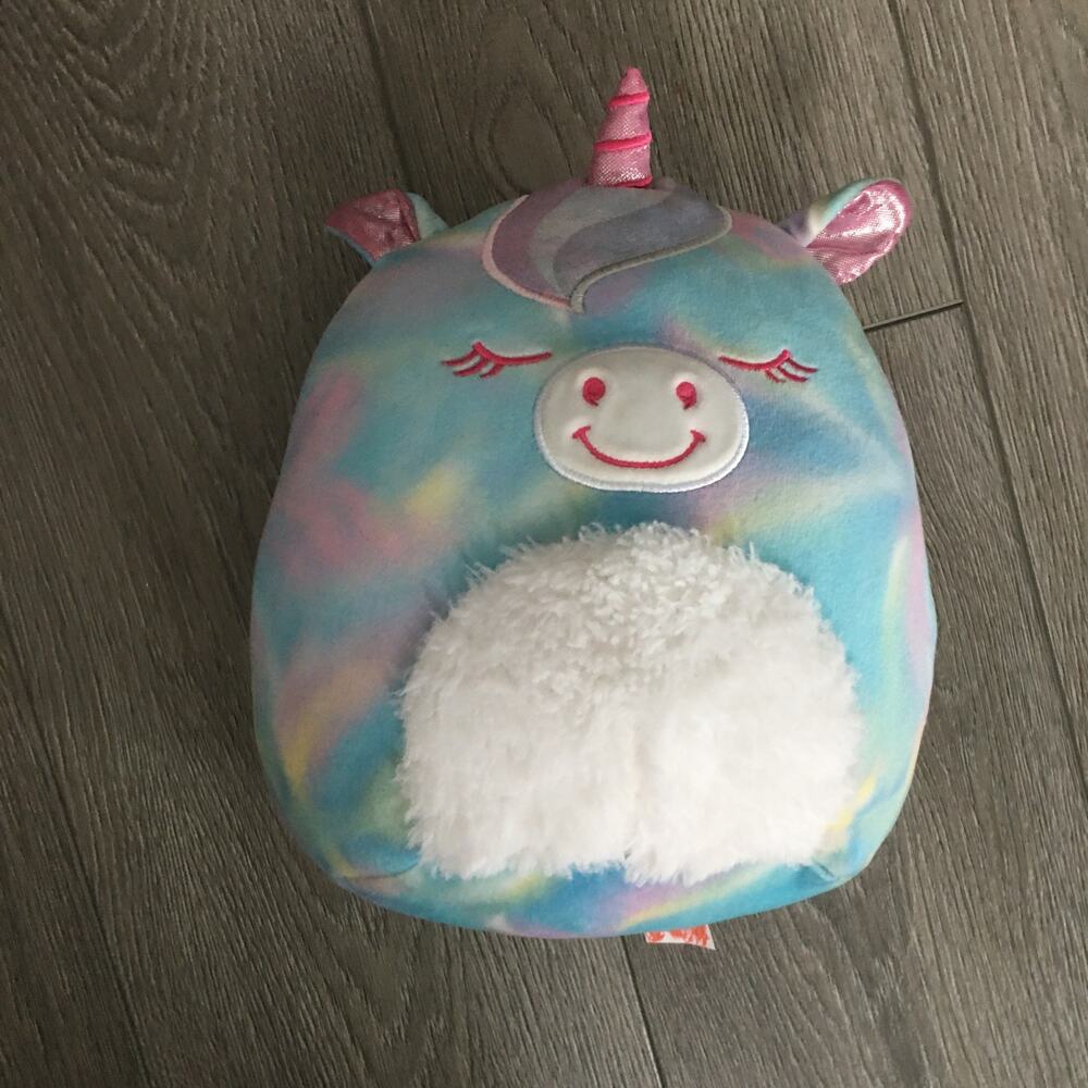 Squishmallows‎ Pastel Rainbow Unicorn Plush Stuffed Animal Soft Pillow Toy